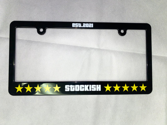 5 Star Plate Frame