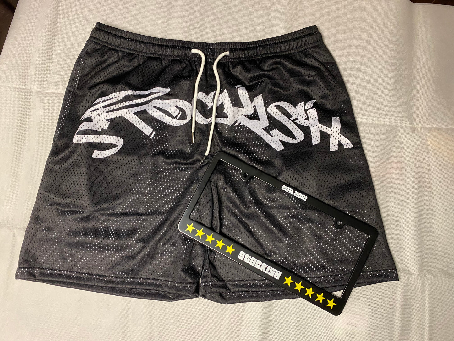 GRAFFITI MESH SHORTS